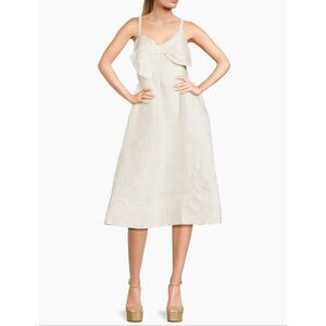 Lilly Pulitzer Ellara Jacquard Midi Bow Dress 2 NWT